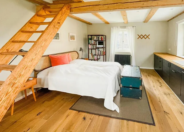 Дом отдыха Experience The Uckermark From The Old Hayloft